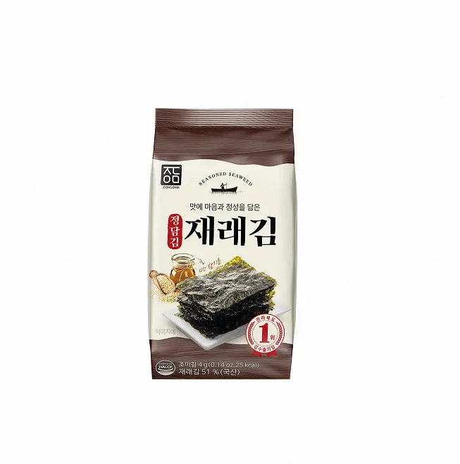 Promotion High Quality SCDD3 SEASONED SEAWEED with rich and natural flavors Seaweed roasted seaweed easy to eat