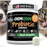 Poudre Probiotique pour Chiens et Chats Santé Digestive Intestinale Prébiotique Absorption Rapide Soutien Immunitaire OEM ODM Marque Privée