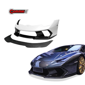 กันชนหน้าคาร์บอนไฟเบอร์ครึ่งชิ้นทรง Vors สำหรับรถยนต์ Lamborghini Huracan LP610 อุปกรณ์ตกแต่งรถยนต์ - Product Image 1