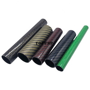 Customized CRP Braided Textured Carbon Fiber Tubes - Product Image 4
