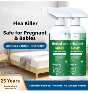 Produit phare : Spray <span class=keywords><strong>anti</strong></span>-parasites externes pour animaux de compagnie, <span class=keywords><strong>anti</strong></span>-puces, tiques et acariens pour chiens et chats - Product Image 3