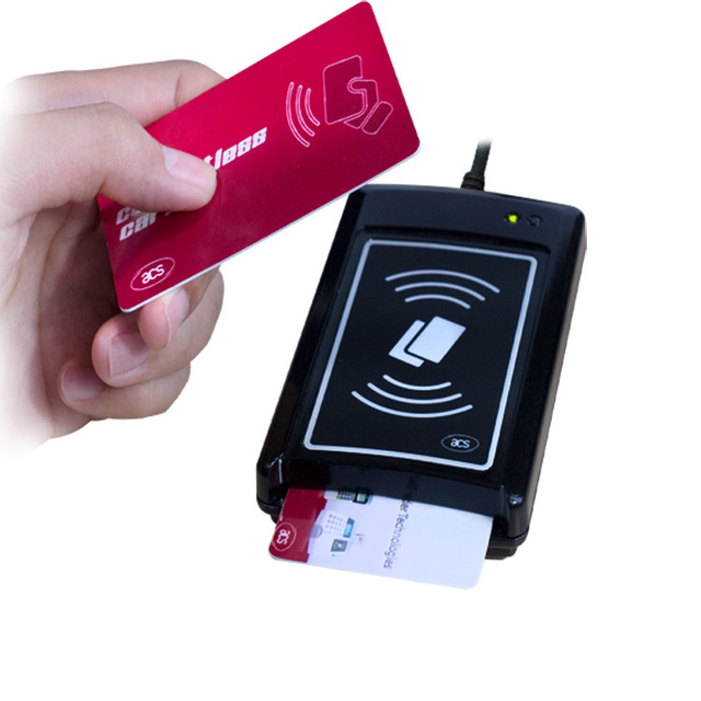 Dual Interface USB RFID NFC Reader Writer ACR1281U-C1 for Both Contactless Contact Smart Card
