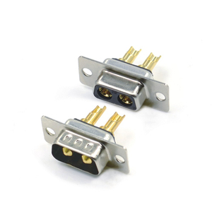 2w2 góc bên phải nữ cho PCB, D-SUB nguồn 2w2 ổ cắm, Chất lượng cao 2w2 kết nối, cao hiện tại D-SUB 2w2 nữ Dip nối - Product Image 4