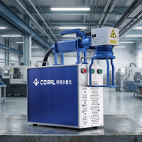 Machine de marquage laser à fibre portable, système de gravure laser CNC, prend en charge les fichiers de conception AI DXF pour les pièces industrielles