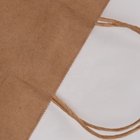 Custom Print Shopping Handle Kraft Paper Bag