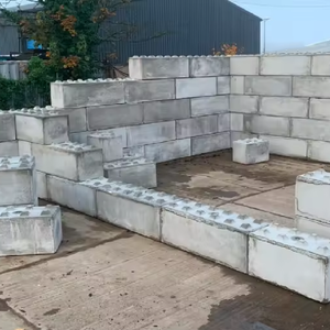 Moule pour blocs de <span class=keywords><strong>mur</strong></span> de soutènement en béton emboîtables, coffrage en acier robuste et réglable pour blocs de type <span class=keywords><strong>Lego</strong></span> - Product Image 5