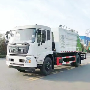 Camión <span class=keywords><strong>Cisterna</strong></span> de Agua Municipal Dongfeng 4x2 de 10 CBM para Lavado de Carreteras con Tanque de Acero Inoxidable - Product Image 2