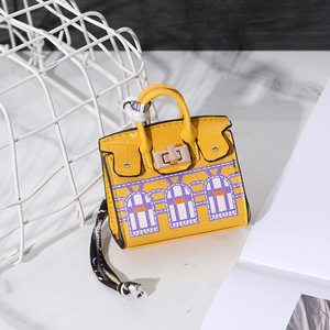 Casa <span class=keywords><strong>Mini</strong></span> borsa ciondolo casa piccola moda nuova moda impermeabile copertura in materiale di chiusura bocca rossa busta auricolare auto portachiavi - Product Image 3