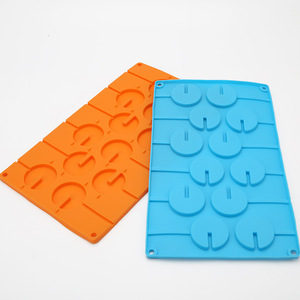 Hot Sale Round Chocolate Candy Mold Candy Making Molds Silicone <strong>Lollypop</strong> Mold with <strong>Sticks</strong> - Product Image 3