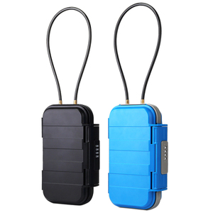Portable Anti-Theft ABS Key <b>Lock</b> <b>Box</b> Waterproof Outdoor Beach Chair Storage Safe With Combination Safety Key Accessible - Product Image 2