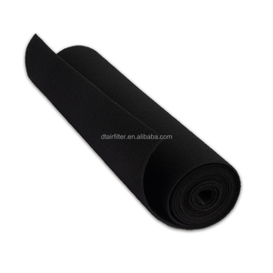 Tùy chỉnh kích hoạt sợi <span class=keywords><strong>carbon</strong></span> vải cảm thấy 100% Bộ lọc không khí phương tiện truyền thông mật độ cao than hoạt tính CuộN - Product Image 1