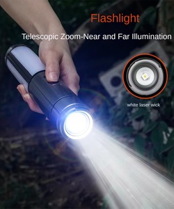 Xách tay LED ngoài trời không thấm nước cắm trại ánh sáng ban đêm đa chức năng có thể thu vào đèn cho đêm cuộc phiêu lưu - Product Image 6