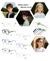 En stock, lunettes optiques rondes de luxe en acétate, montures de lunettes pour enfants haut de gamme, durables, confortables pour un usage quotidien
