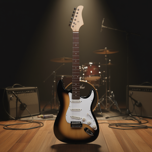 Guitarra Eléctrica Db Negra de 6 Cuerdas con Diapasón de Palisandro, Mástil de Arce, Laterales de Caoba y Cuerpo de Tilo con Acabado Lacado para Uso Musical - Product Image 2