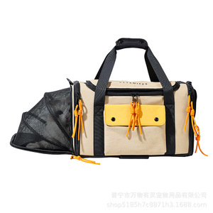Wholesale Soft Waterproof Foldable Pet <b>Backpack</b> for <b>Cats</b> Large Capacity Expandable Travel Portable Ventilation Airline Approved - Product Image 5