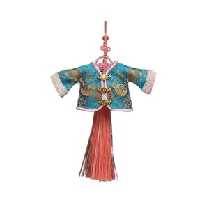 Ancient Style Doll Clothing Pendant Zsiga Gazi <b>Sister</b> Themed Tassel Zinc Alloy Unisex Gift <b>Charm</b> - Product Image 4