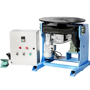 300kg-600kg CNC Welding Rotating Table Remote Control Positioner with Core Motor Component for Retail Industries
