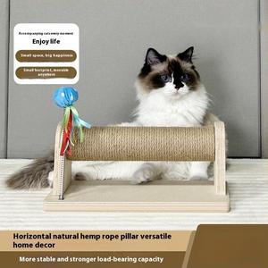Sisal Pet kedi tırmalama sütunu oyuncaklar Runpin Wx-0114 interaktif küçük hacimli kedi tırmalama sütunu İşlevli kedi tırmalama sütunu - Product Image 4