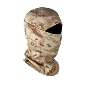 Produits chauds Desert Ghost Head Cover Caps Mesh Yelet Fabric Outdoor Hidden Balaclavas - Product Image 1