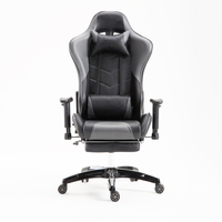Chaise de bureau en cuir vert réglable pour corriger la posture, chaise de jeu confortable avec coussin lombaire ergonomique