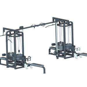 Gimnasio Profesional Multi-Estación <span class=keywords><strong>para</strong></span> el Hogar - Entrenador Funcional 8 en 1 con Pesas <span class=keywords><strong>para</strong></span> Ejercicios de Cuerpo Completo - Product Image 2