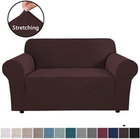 Housse extensible universelle pour canapé et fauteuil, pour 2 places, en Spandex, motif Jacquard, à la mode, 1 pièce