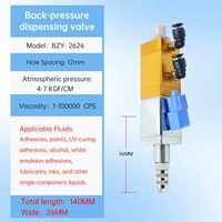 Valve de distribution rétractable, revêtement en graisse de silicone, valve de distribution pneumatique de précision à haut débit pour machines de distribution