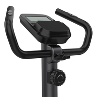 Bicicleta Estática Magnética Silenciosa con 8 Niveles de Tensión Ajustable, Asiento Ajustable, Bicicleta de Spinning para Ejercicio en Casa con Monitor de Ritmo Cardíaco