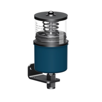 Lubrificateur monopoint à batterie 4MPa 125ml 250ml 500ml avec cycle réglable IP65 pour l'entretien des machines industrielles
