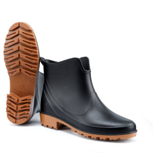 YL7076 <span class=keywords><strong>Botas</strong></span> de Lluvia de PVC para Mujer, Antideslizantes, Impermeables, Negras, para Exteriores, al por Mayor - Product Image 1