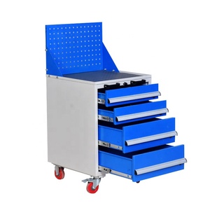 Tùy chỉnh màu Đỏ Thép công cụ Xe đẩy lưu trữ CuộN tủ với 4-5 ngăn kéo - Product Image 1