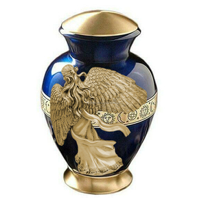 Organiseur d'aile d'ange violet et doré, stand en une robe flottante pour crinière, pour ceintures naturelles - Product Image 3