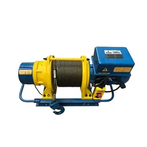 Electric Winch 10 Ton 500kg 1 Ton 2 Ton 3 Ton 5 Ton 10 Ton China Factory Direct Sales Long Wire Rope High Speed Electric Winch Hoist