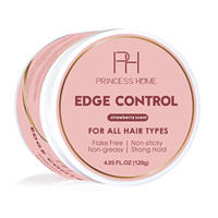 Cera Modellante per Capelli Senza Residui Bianchi, 120g, Profumo di Fragola, Tenuta Forte, Non Unta, Etichetta Privata