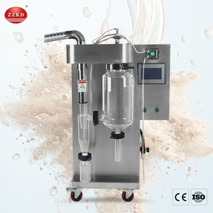 2L/H Mini Lab Pilot Máquina de fabricación de leche en polvo pequeña Secador de pulverización de acero inoxidable - Product Image 1