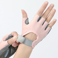 Vente en gros Respirant Antidérapant Demi-doigt Haltérophilie Meilleure Qualité Gym Fitness Femmes Sport Gants Extérieur pour Gants de Gym