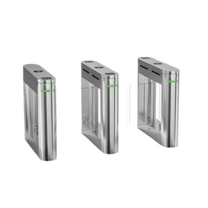 Barrière de sécurité piétonne à reconnaissance faciale et contrôle d'accès automatique, tourniquet coulissant pour écoles – Vente chaude du fabricant - Product Image 1