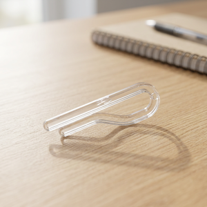 AA0158 Clip en plastique pour vêtements |   Clip à vêtements en plastique transparent en forme de U pour maintenir les vêtements, utilisation pratique - Product Image 3