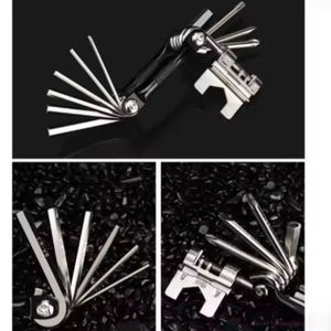 Kit de Herramientas de Reparación 11 en 1 para Bicicleta de Montaña, Multifuncional, Cortador de Cadena, Destornillador y Llave Inglesa de Colores - Product Image 5