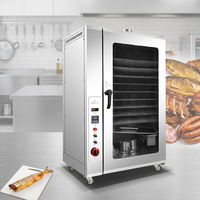 Machine à fumer professionnelle pour poulet et poisson, fumoir, four à fumer pour viande