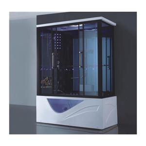 Brown color steam shower cabin steam room and shower