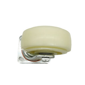 Mittelschwere Lenk rolle mit Gewindes tiel PP-Rad Hochleistungs-Rollen möbel wagen Stahl gummi material - Product Image 6