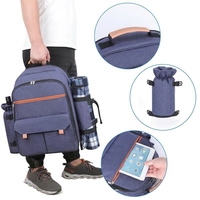 Sac à dos isotherme pliable grande capacité à double bandoulière personnalisé en usine D5715 pour pique-nique en extérieur
