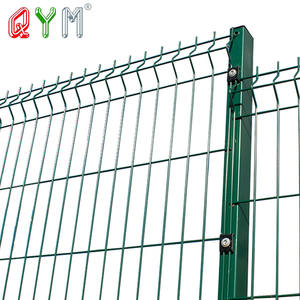 Service de modélisation 3D treillis métallique soudé enduit de PVC clôturant la conception de porte cadre en métal noir jaune clair galvanisé + revêtement en poudre - Product Image 5