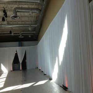 Telescopic Slip Fit Upright 5-26ft Drape System Adjustable Wedding Backdrop Stand Uprights for Event - Product Image 5