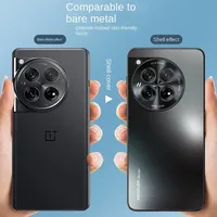 Coque de protection en métal pour caméra en acrylique mat pour OnePlus 12R 12 One Plus Ace 3 2 Pro Ace2 11R housse antichoc