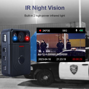 Kingtop Live Video View Caméra portable avec port corporel Durée d'enregistrement longue durée de <span class=keywords><strong>9</strong></span> heures - Product Image 5