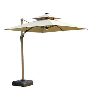 <span class=keywords><strong>Sombrilla</strong></span> de Patio Cuadrada Comercial Premium, Estructura de Aluminio, Resistente al Viento, Impermeable, Bloqueo UV, para Exteriores, Hoteles, Playa, Jardín - Product Image 2