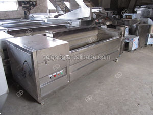 स्वचालित एयर बबल रूट पत्तेदार सब्जी फल अदरक सूखी स्लाइसर और वॉशिंग मशीन गाजर झाड़ी सफाई मशीन - Product Image 4