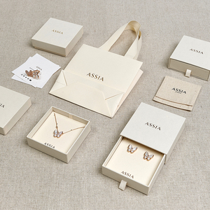 Boîtes d'emballage pour bijoux en carton recyclable personnalisées avec logo imprimé Boyang - Product Image 6